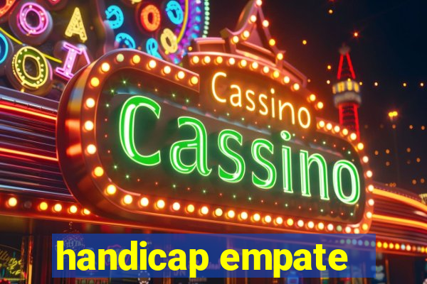 handicap empate -1 betano